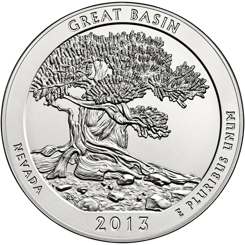 2013 5 oz ATB Great Basin Silver Coins | JM Bullion™