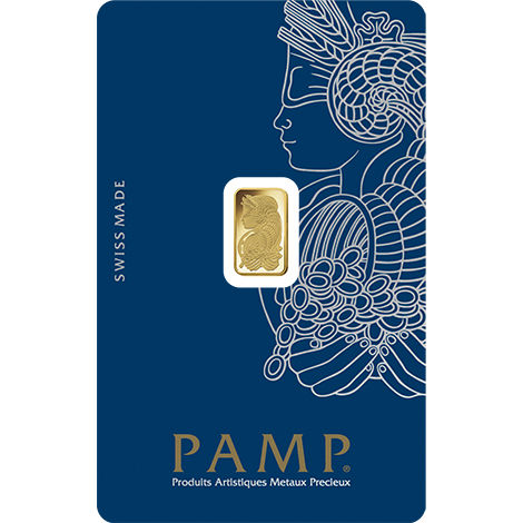 1 Gram PAMP Suisse Fortuna Veriscan Gold Bar (New w/ Assay) l JM