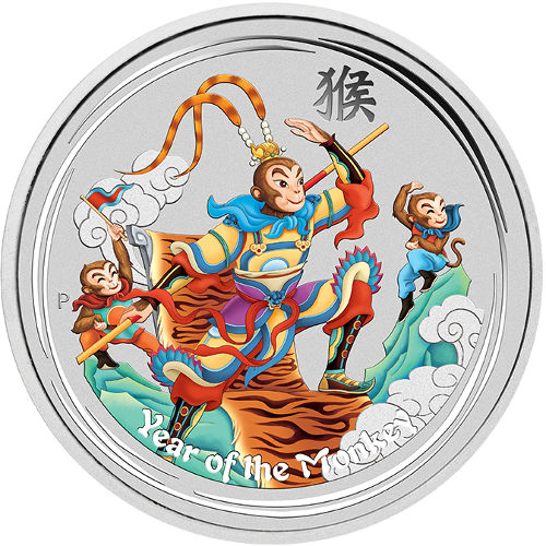 2016 1 oz Australian Silver Lunar Monkey King Coins Online l JM