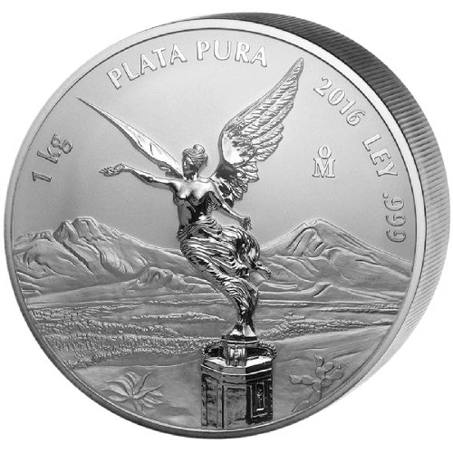 Buy 2016 1 Kilo Proof Mexican Silver Libertads Online l JM Bullion™