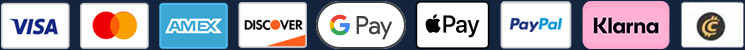 Major payment methods