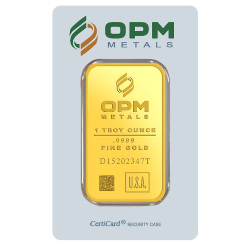 Buy 1 oz OPM .9999 Gold Bars Online - Varied l JM Bullionu2122