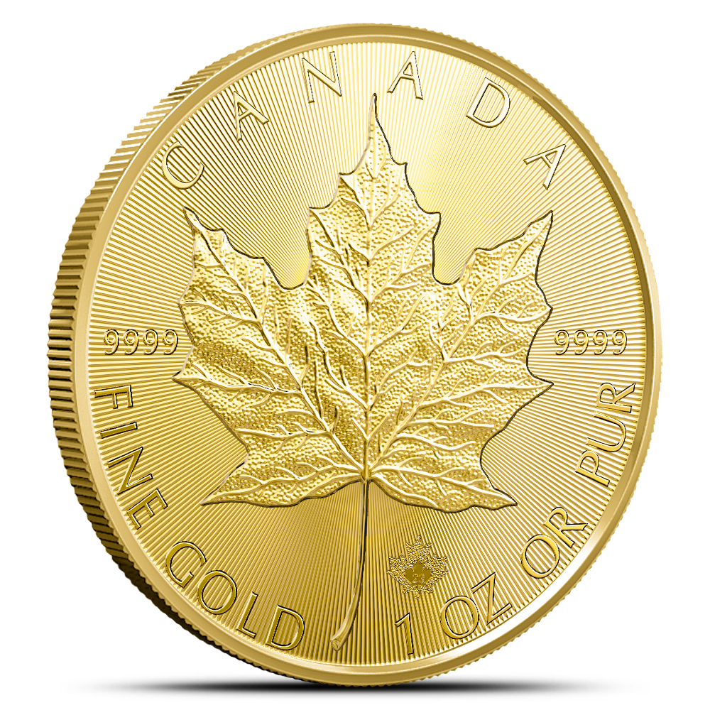 2025 1 oz Canadian Gold Maple Leaf Coin (BU) l JM Bullion™